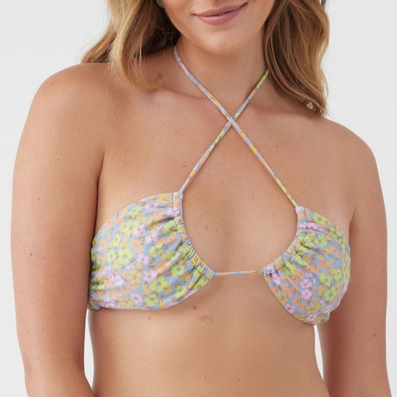 🐠O'NEILL BEATRIZ DITSY BIKINI TOP SIZE M - Picture 3 of 10